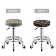 thumbnail image 4 of Goofa Monster Car Printed Stool Covers Round, Waterproof Round Bar Stool Covers Anti-Slip Round Bar Stool Seat Cover with Elastic Bands Durable -13 inch, 4 of 7