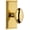 Lifetime Brass, variant on Grandeur Caredn_Sd_Na_Cs Eden Prairie Solid Brass Non-Turning One-Sided Dummy Door Knob -