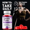 thumbnail image 6 of Derma Pure Advanced Formula ACV Gummies Supplement to Support Healthy Skin DermaPure 60 Gummies, 6 of 8