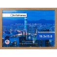 thumbnail image 3 of ArtToFrames 19.3x13.8 Inch - 49x35 CM Gold Puzzle Frame for 500 piece Puzzles.0.80 Inch Custom Wood Puzzle Frames, Gold Leaf with Bead Compo - Comes with Regular Glass, 3 of 6