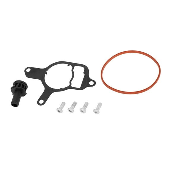 1 Set Vacuum Pump Repair Kit Compatible for VW Beetle Base 2.5L 2009-2014 Durable Rubber Metal Black
