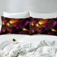thumbnail image 3 of Erosebridal Futuristic Honeycomb Duvet Cover Twin, Abstract Geometry Bedding Sets Twin Size, Teens Adults, Reversible 2pcs（No Comforter）, 3 of 7