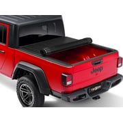 Truxedo by RealTruck Sentry Hard Rolling Truck Bed Tonneau Cover | 1523201 | Compatible with 2020 - 2024 Jeep Gladiator, w/ Trail Rail System 5' Bed (60")