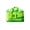 Lime Green, variant on 2026 New Mini Insulated Tote Bag Lunch Bag Handbag Summer Striped Color Contrast Picnic Bag Portbale Bag