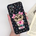 thumbnail image 1 of Funda para Oppo Realme 10 Pro 10 Pro + 4G 5G, carcasa bonita de silicona a prueba de golpes, con corazón de amor y dinosaurio, a la moda Fivean unisex, 1 of 2