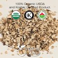 thumbnail image 2 of Organic Way Dried Burdock Root (Arctium Lappa) Cut & Sifted - Herbal Tea | Organic & Kosher Certified | Raw, Vegan, Non GMO & Gluten Free | USDA Certified | Origin - Albania (1/4 lbs / 4 oz), 2 of 6