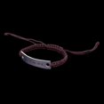 thumbnail image 4 of 6xNew Moda Abrigo Trenzado Pulsera Hombres Mujeres Brazalete Pulsera 3 piezas, 4 of 4
