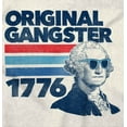 thumbnail image 2 of OG President Washington 1776 Joke Crewneck T Shirts Boy Girl Teen Brisco Brands XS, 2 of 6