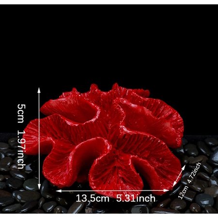Aquarium Fish Tank Decoration Resin Decor Red Group Coral Imitation aquarium-fish-tank-decoration-resin-decor-red-group-coral-imitation