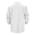 thumbnail image 5 of Kureaily Mens Long Sleeve Button Down Shirts Casual Shirts, 5 of 9