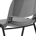 thumbnail image 5 of Bowery Hill Ergonomic Shell Stacking Chair in Gray, 5 of 9
