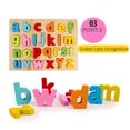 thumbnail image 4 of Darzheoy Wooden Alphabet Learning Puzzle Educational Learning Toys Wood ABC Peg Letters Puzzle Colorful Jigsaw Blocks Board for Toddler Kids Boy Girl, 4 of 5