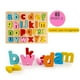 thumbnail image 4 of Tablero de letras y números para bebés, para niños de 0 a 3 años, para educación temprana, juguetes de mano para enseñar letras., 4 of 4