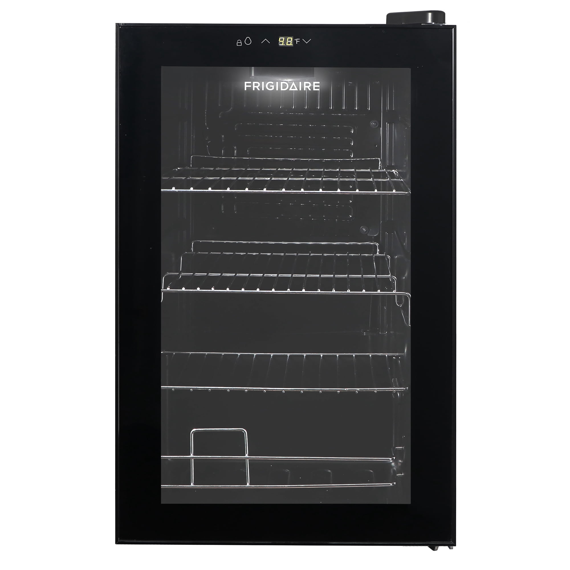 Frigidaire 89 Can/24-Bottle Beverage Center, 2.4 Cu. ft. Glass Door Beverage Refrigerator with Electronic Controls