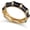 black, variant on Gold Chunky Bangles for Women Colorful Jade Bangle Bracelet Bamboo Style Statement Bracelets Stackable Fashion Jewelry Gift for Women[b27999]