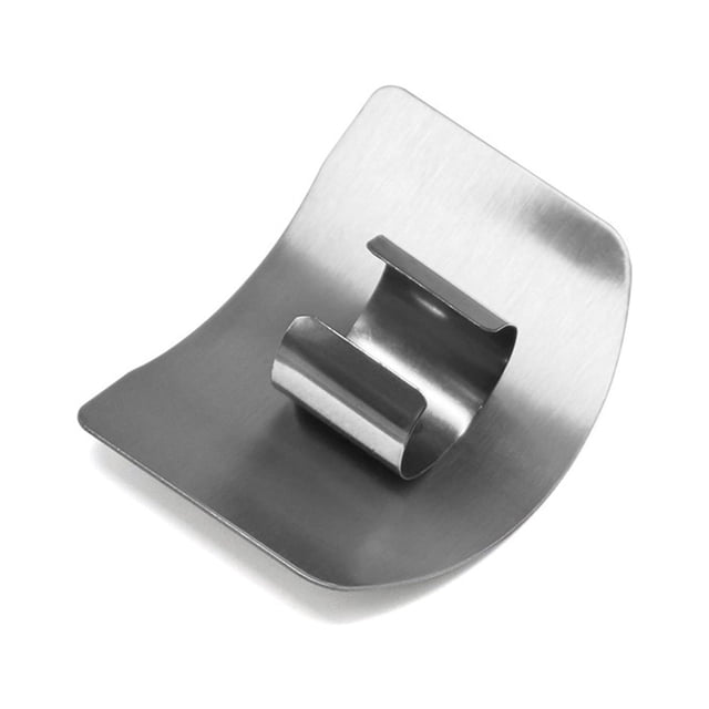 EGNMCR Gadgets de Cuisine Hachoir à Légumes en Acier Inoxydable Polyvalent Anti-Coupe avec Protège-Doigts