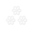 thumbnail image 1 of INSPIRE CHIC Bra Shoulder Strap Clips Buckles Bra Strap Anti-Slip Buckles Straps for Women White-Flower Shape, 1 of 6