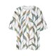 thumbnail image 4 of Fiudx Ofertas Flash Del Día Solo En Línea Blusa Holgada con Estampado de Manga Corta Informal a La Moda para Mujer, 4 of 5