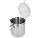 thumbnail image 1 of Contenedor De Café, Recipiente De Café De Acero Inoxidable, Tarro De Almacenamiento Sellado, Recipiente Hermético Con Abrazadera De Bloqueo Para Mostrador De Cocina, Carrito De, 1 of 7