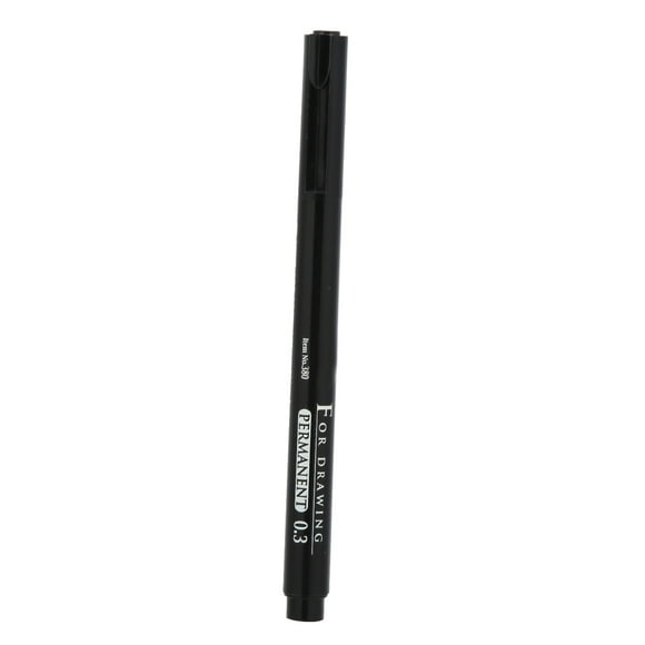 Marqueurs à Pointe Fine Encre Noire Huileuse Micron pour Dessin Croquis Bande Dessinée (0,3mm)