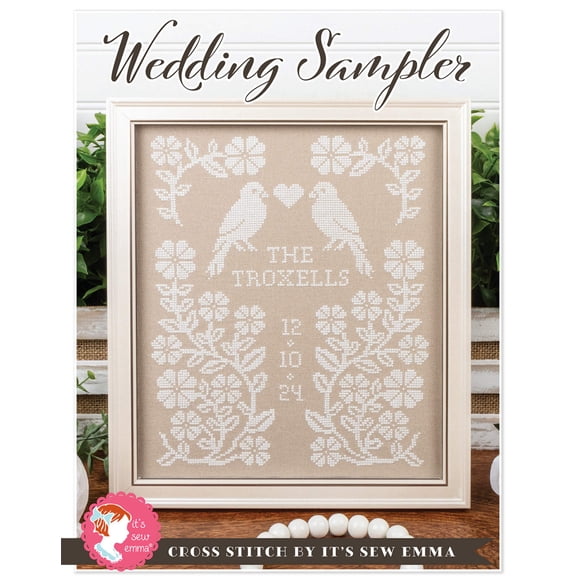 Wedding Sampler Cross Stitch Pattern
