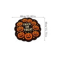 thumbnail image 3 of Aoznliie Door Mat, Halloween Pumpkin Trick or Treat Decorative Non Slip Mat for Hallway, 24x16 inch Attractive Indoor Outdoor Rug for Entryway, Black, 3 of 7