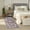 Charcoal Multicolor, variant on Nourison Botanical Washables 5' x 7' Beige Multicolor Farmhouse Indoor Rug