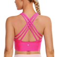 thumbnail image 1 of Top Deportivo CRZ YOGA Sensación Desnuda Sin Aros Morado XL, 1 of 4