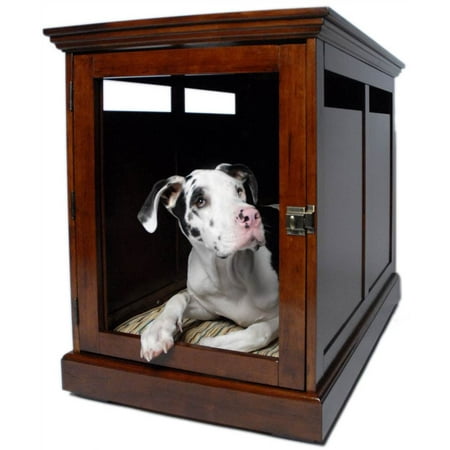 XL Mahogany TownHaus Dog Crate in Mahogany Finish
