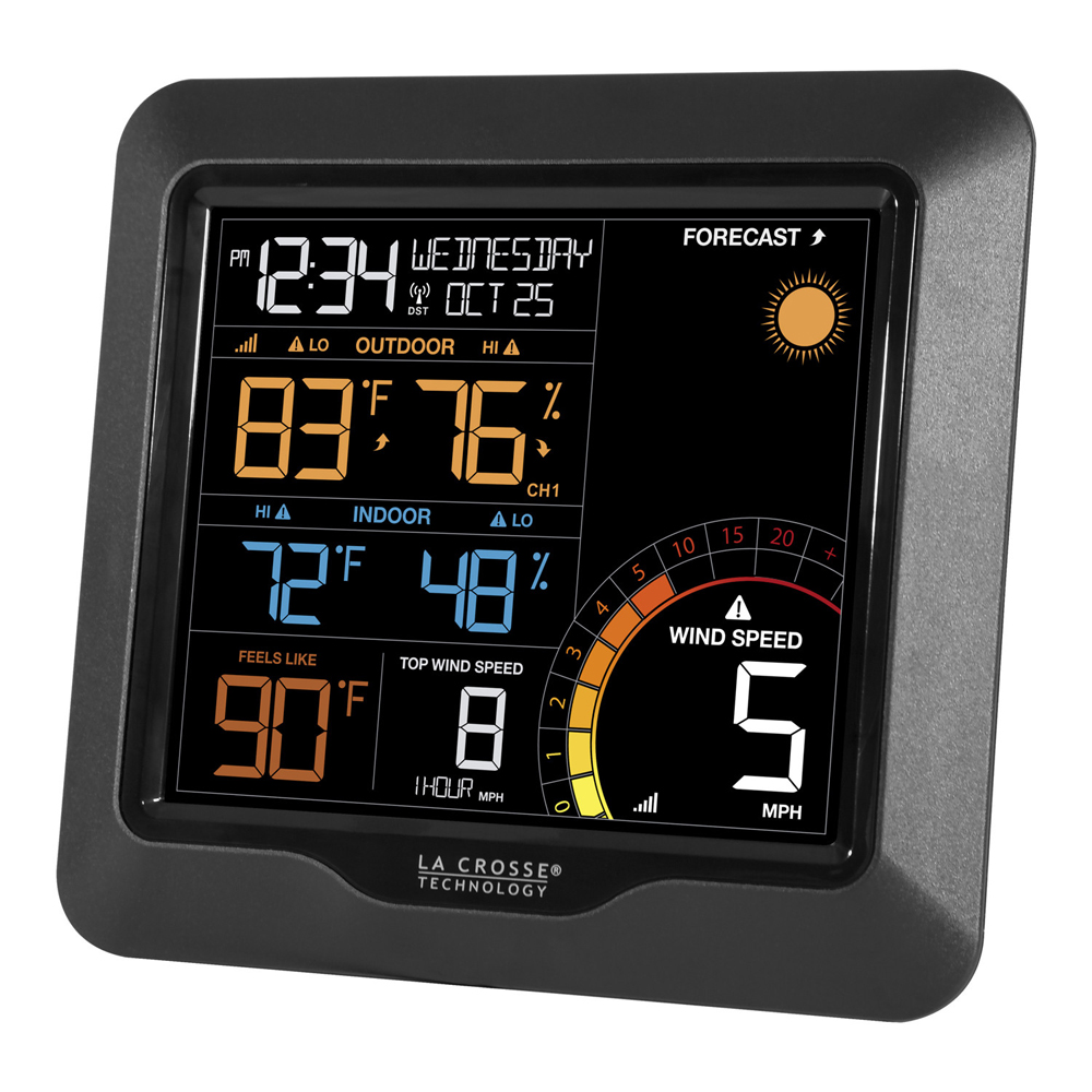 Lacrosse Color Wind Speed Weather Station
