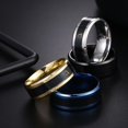thumbnail image 3 of New Fashion Smart Ring Multifunctional Temperature Couple Ring Titanium Steel Finger Jewelry Fingertip Temperature Sensor Rings, 3 of 3