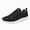 Grey, variant on zuwimk Men's Fashion Sneakers,Men's Afterburn Memory Foam Lace-up Sneaker Black