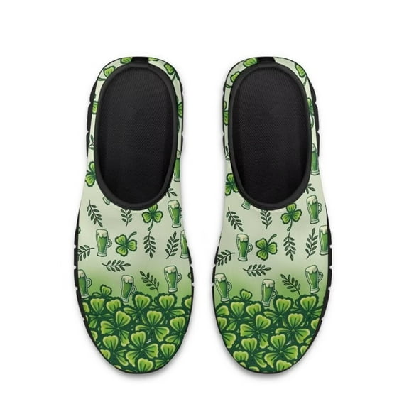 Whosucclay St. Patrick's Day Sneakers for Women, Slip On No Slip Sneakers, Running Shoes Working Shoes Tennies Shoes