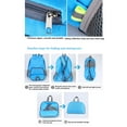 thumbnail image 6 of Foldable Backpack Lightweight Packable Daypack for Travel Hiking Water-Resistant with Front Pocket and Reflective Strips for Men Women Students, 6 of 8