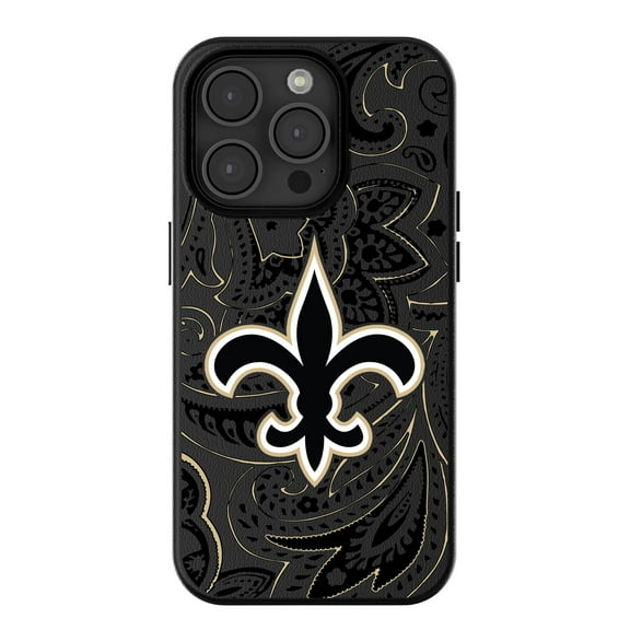 Keyscaper New Orleans Saints Paisley iPhone Magnetic Bump Case