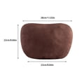 thumbnail image 3 of Reposacabezas de coche Riwesomey Universal Color negro gris beige Marrón, 3 of 6