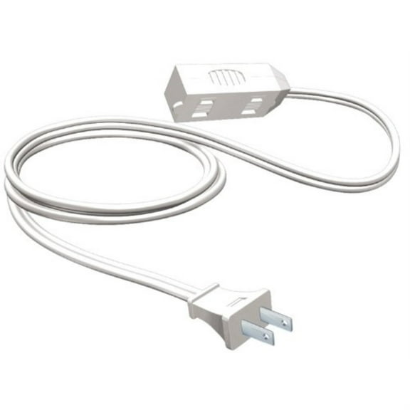 Stanley 31091 CordMax9 Polarized 3 Outlet Indoor Extension Cord, 9-Feet, White