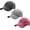 Black+Grey+Burgundy, variant on 3 Pack Men Womens Baseball Cap Plain Retro Adjustable Baseball Cap Washed Cotton Dad Hats