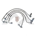 thumbnail image 2 of Crown Automotive RT31029 CASRT31029 07-10 JK WRANGLER STAINLESS STEEL BRAKE HOSE KIT, 2 of 4