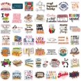 thumbnail image 4 of 100 Packs Bulk Book Stickers Water Bottles Laptop Phone Motorcycle Computer Guitar Skateboard Hydroflasks Inspirational, 4 of 5