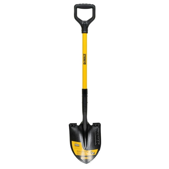 (4/Carton) 32 in. Fiberglass D-Handle Digging Shovels