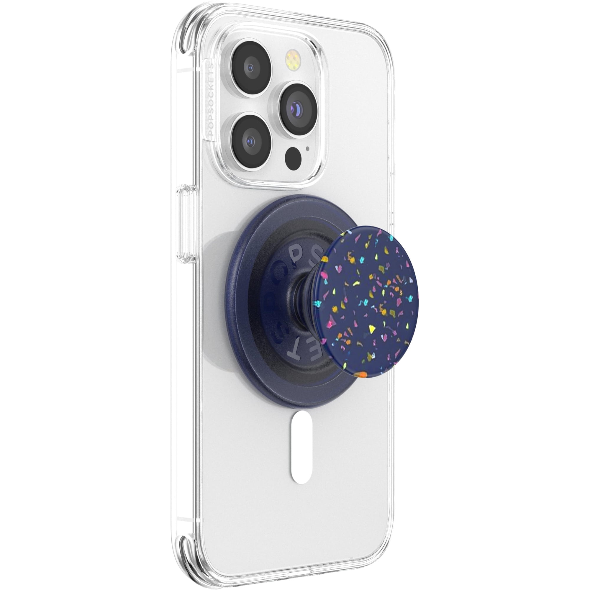 PopSockets Phone Grip for MagSafe, Magnetic Holder, Phone Stand, Navy Blue - Circus French Navy