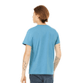 thumbnail image 3 of Bella Canvas Jersey T-Shirt Single Pack, Men's Crewneck Short Sleeves Ocean Blue Tee, M, 3 of 5