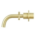 thumbnail image 4 of Ancona Prima Two Handle Wall Mounted Bathroom Faucet in Brushed Champagne Gold, 4 of 7