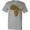 AC-Heather Grey, variant on African Continent with Pattern-black History Month T-Shirt