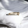 thumbnail image 3 of JEWELSBYASAILOR Cubic Zirconia Flower Ring / Dainty Minimalist Engagement Ring / Promise Gift for Love, 3 of 3