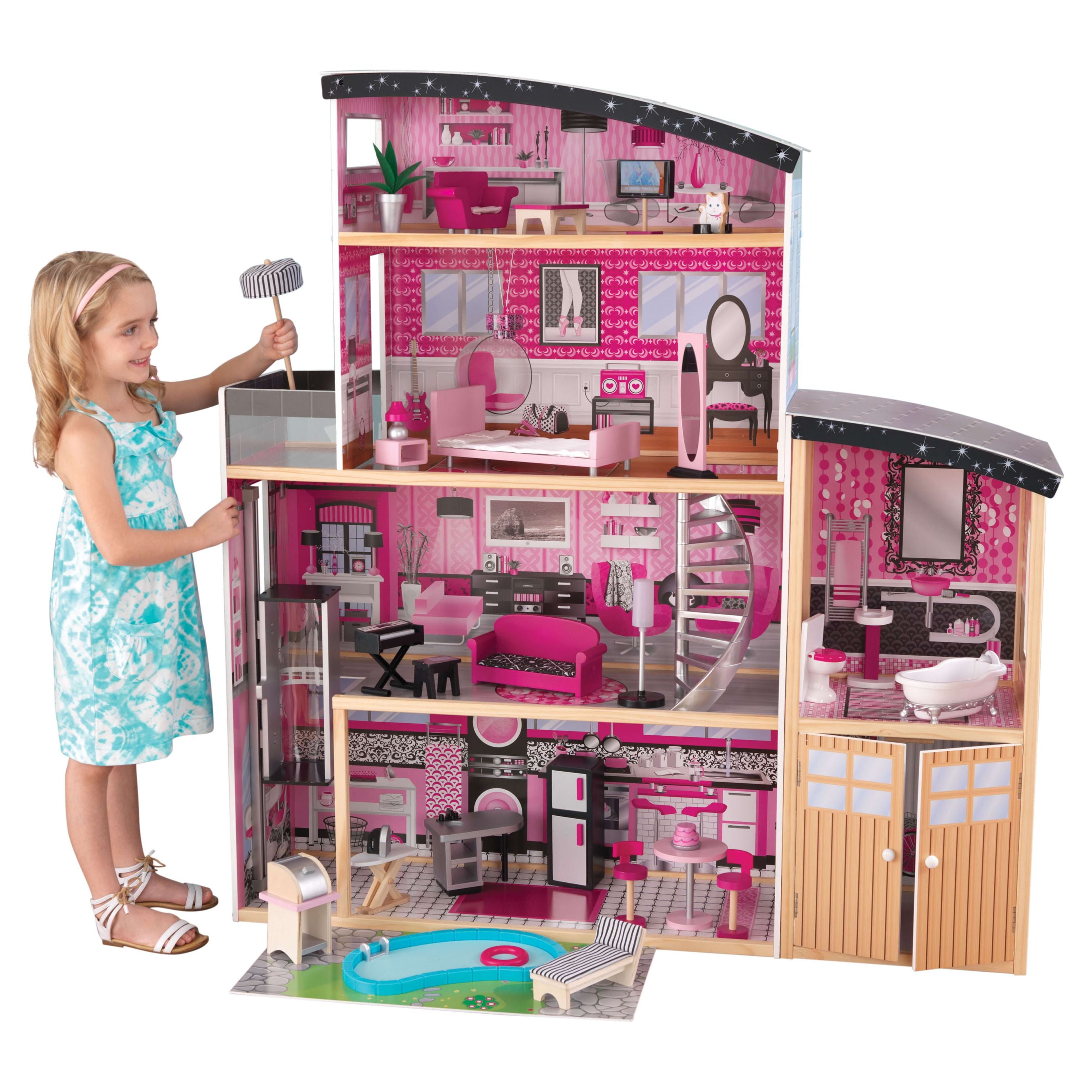 KidKraft Amelia Dollhouse Walmart