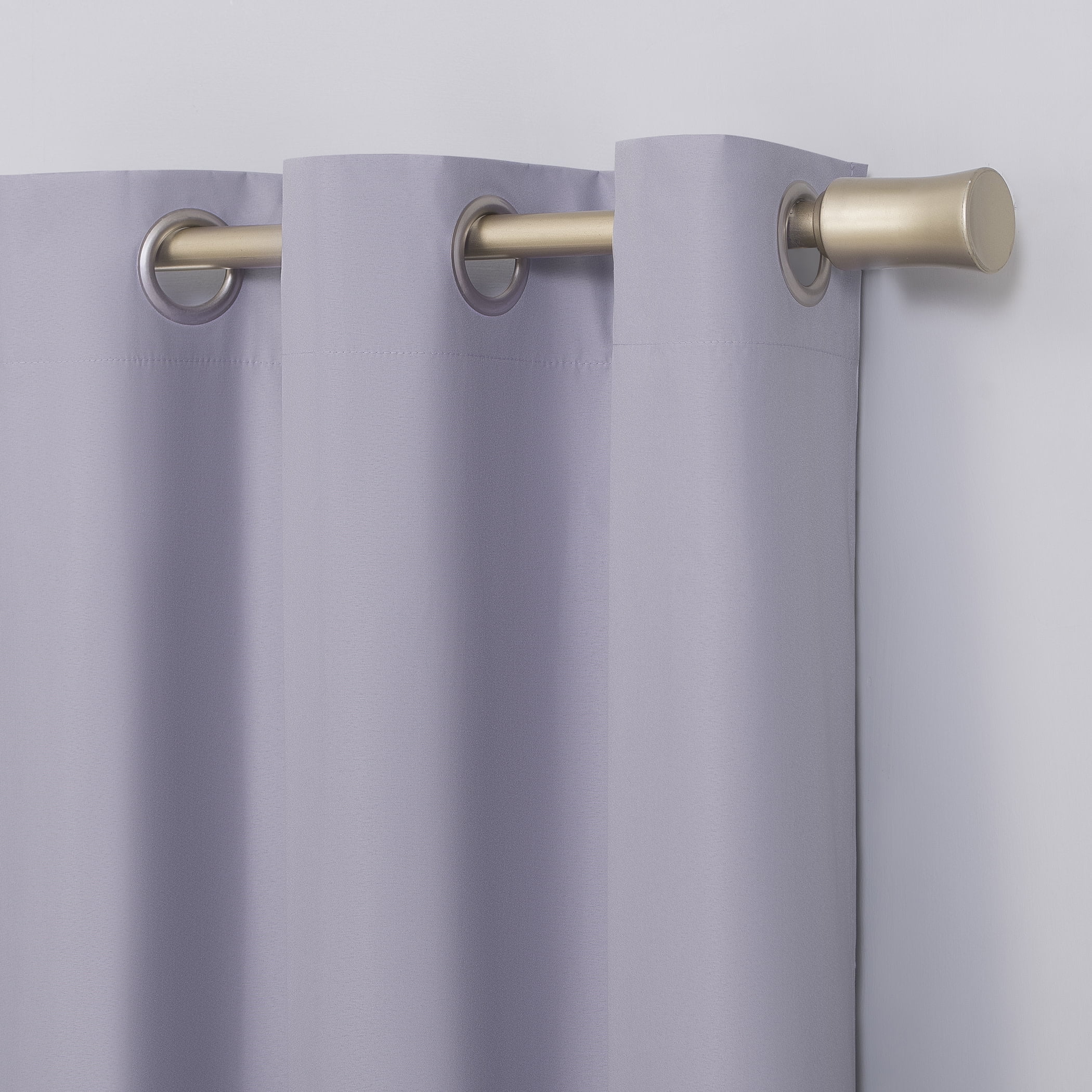 Sun Zero Harper Bright Vibes 100% Blackout Grommet Curtain Panel, 40"X96", Lavender, 40"X96", Lavender
