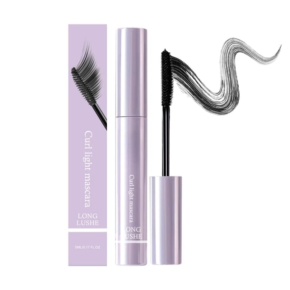 RuWeoMaa Mascara For Older Women 60 Plus, Lengthening Volumizing Mascara For Thin Short Lashes, Lightweight Water Resistant Tubing Mascara, Daily Comfort Mascara For Women