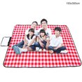 thumbnail image 1 of Soidarity Colchoneta de Picnic impermeable plegable para exteriores a cuadros rojos y blancos, almohadilla gruesa de moda, transpirable, suave, portátil, carpas caja roja 150*300 cm Soidarity OD001135-04, 1 of 6